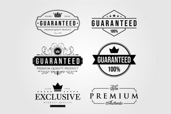Download Set of Vintage Premium Retro Guaranteed - Guaranteed Collection
