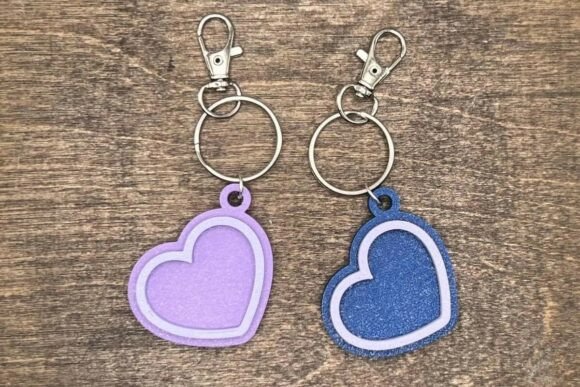 Download 3D Heart Nfc Keyring STL File - Premium Bundle