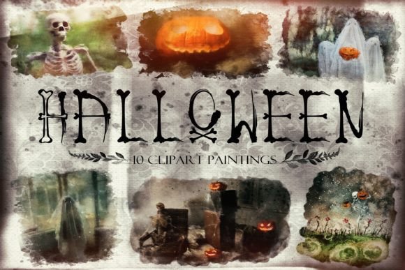Download Halloween Clipart, Digital Scrapbooking - Scrapbook Collection