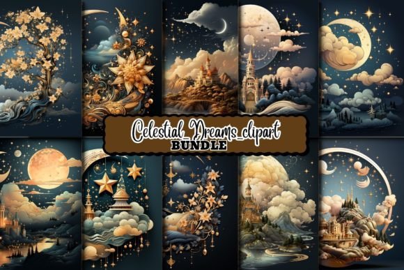 Download Mystic Moon Digital Scrapbooking Kit - Scrapbook Collection