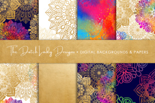 Download Mandala Pattern Scrapbook Papers - Scrapbook Collection