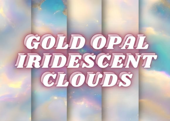Download 34 GOLD OPAL IRIDESCENT CLOUDS - Premium Resources