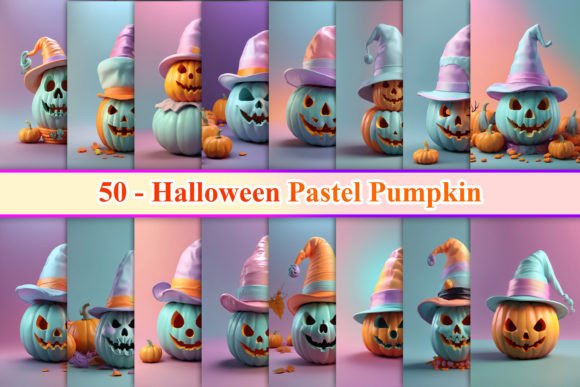 Download Halloween Pastel Pumpkin - Pastel Collection