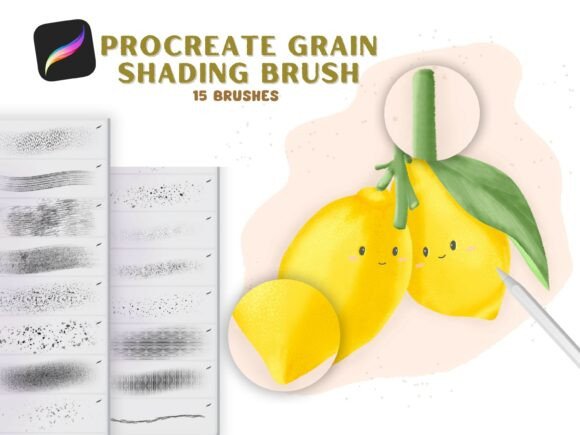 Download Procreate Grain Shading Brush Sets - Premium Resources